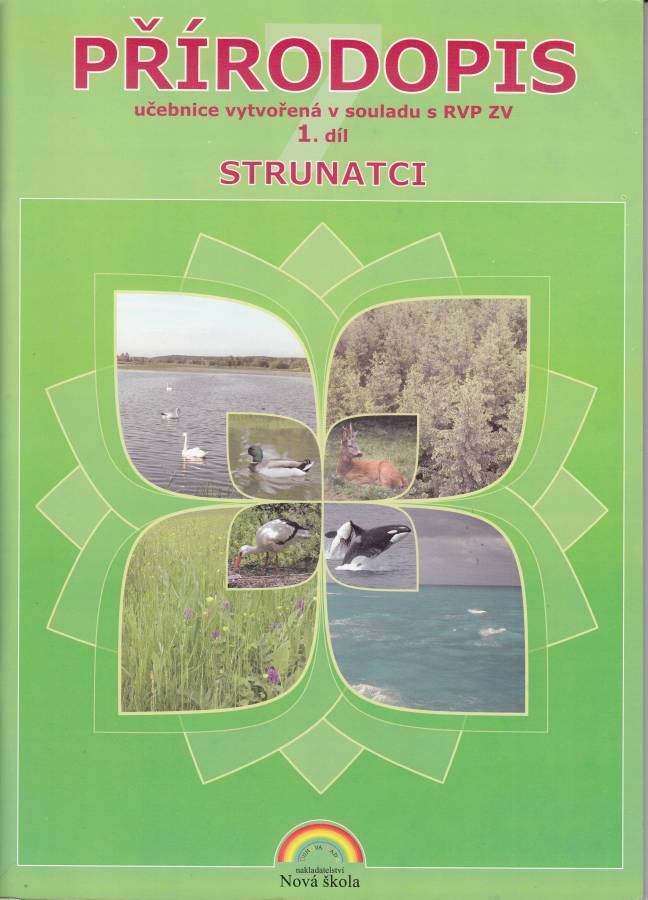 Přírodopis 7.ročník 1.díl učebnice Strunatci    Nová škola